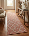 Savannah Pergola Collection Area Rug - Arbor (Rust Red) Runner Rust Red  lifestyle 60