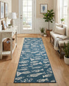 Seaside Haven Rugs Collection Area Rug -  Oceanview Runner Blue  lifestyle 74