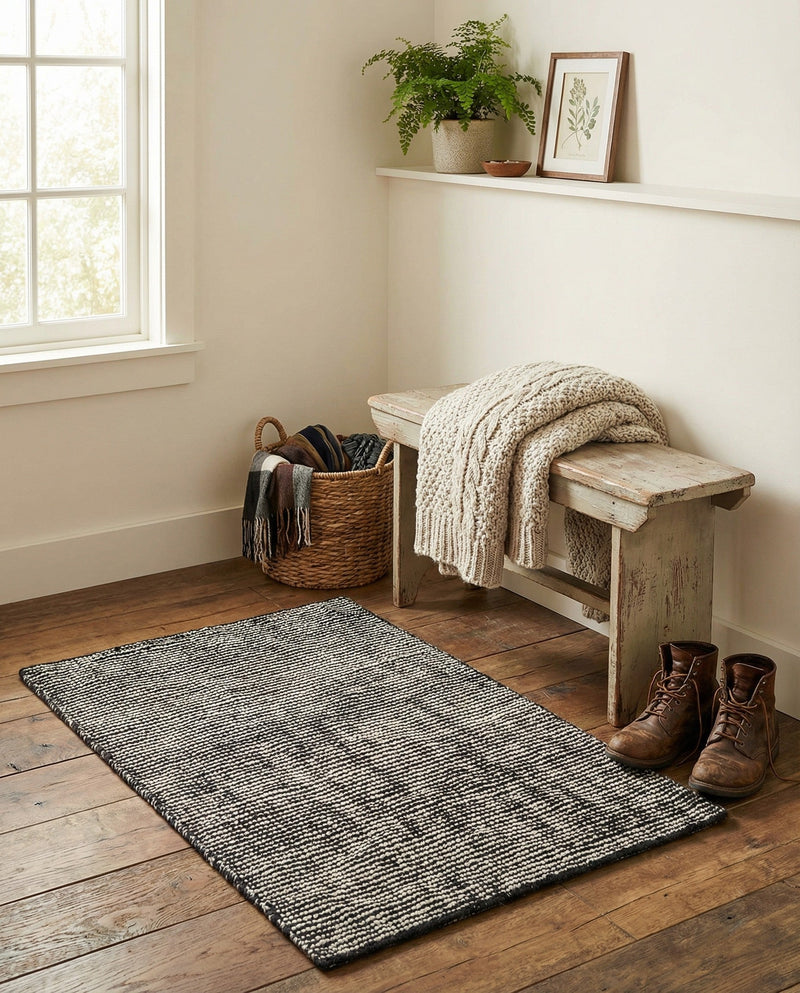 Berkshire Estate Collection Area Rug - Windsor (Blackberry) Rectangle Blackberry  lifestyle 15