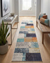 Colorburst Oasis Collection Area Rug - Palette Runner Multi  lifestyle 70