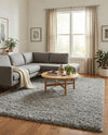 Eternal Plush Oasis Collection Area Rug -  Tranquility (Ash) Rectangle Ash  lifestyle 11
