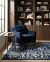 Horizon Collection Area Rug -  Zenith Rectangle Blue  lifestyle 23
