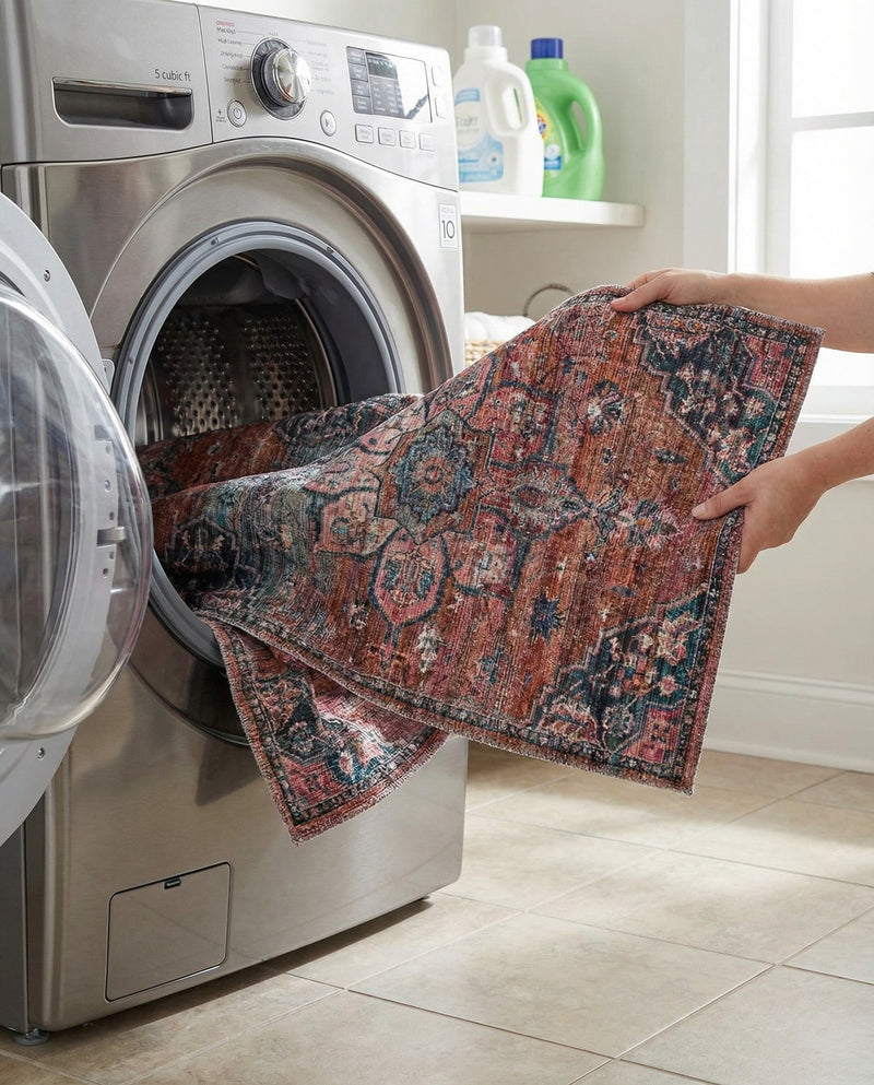 Vintage Memories Collection Area Rug -  Hindsight Runner Multi  lifestyle 63