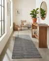 Jill Zarin Sedona Oasis Outdoor Collection Area Rug - Coconino (Black Sky) Runner Black Sky  lifestyle 14