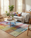Urban Terrace Collection Area Rug -  Atrium Rectangle Multi  lifestyle 21
