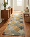 Urban Terrace Collection Area Rug - Metropolis Runner Gray  lifestyle 54