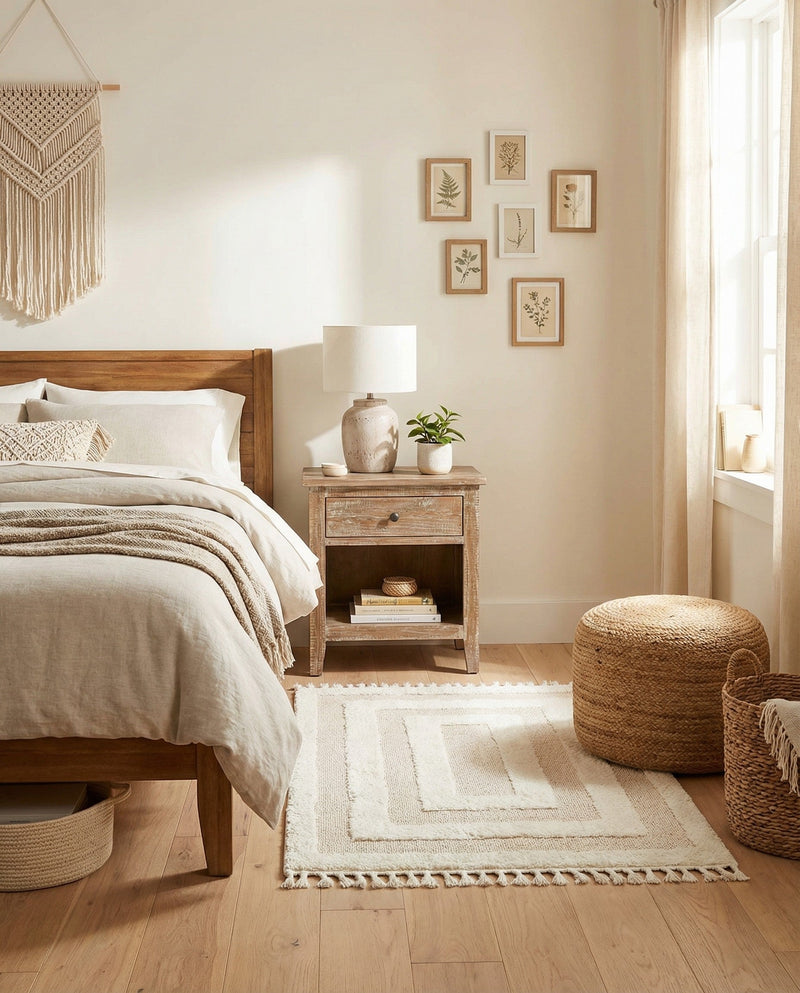 Sahara Chic Collection Area Rug -  Casablanca Rectangle Ivory  lifestyle 16