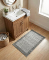 Studio Haven Collection Area Rug -  Conservatory (Light Gray) Rectangle Light Gray  lifestyle 3