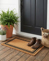 Threshold Welcome Collection Area Rug -  Vestibule Rectangle Natural  lifestyle 3