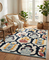 Caribbean Terrace Collection Area Rug -  Dominica Rectangle Ivory  lifestyle 23