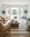 Martha's Vineyard Blueprints Collection Area Rug - Edgartown Rectangle Gray  lifestyle 23