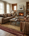 Bistro Lounge Collection Area Rug -  Cortado Rectangle Beige  lifestyle 15