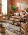 Savannah Threads Collection Area Rug -  Atacama Rectangle Multi  lifestyle 9