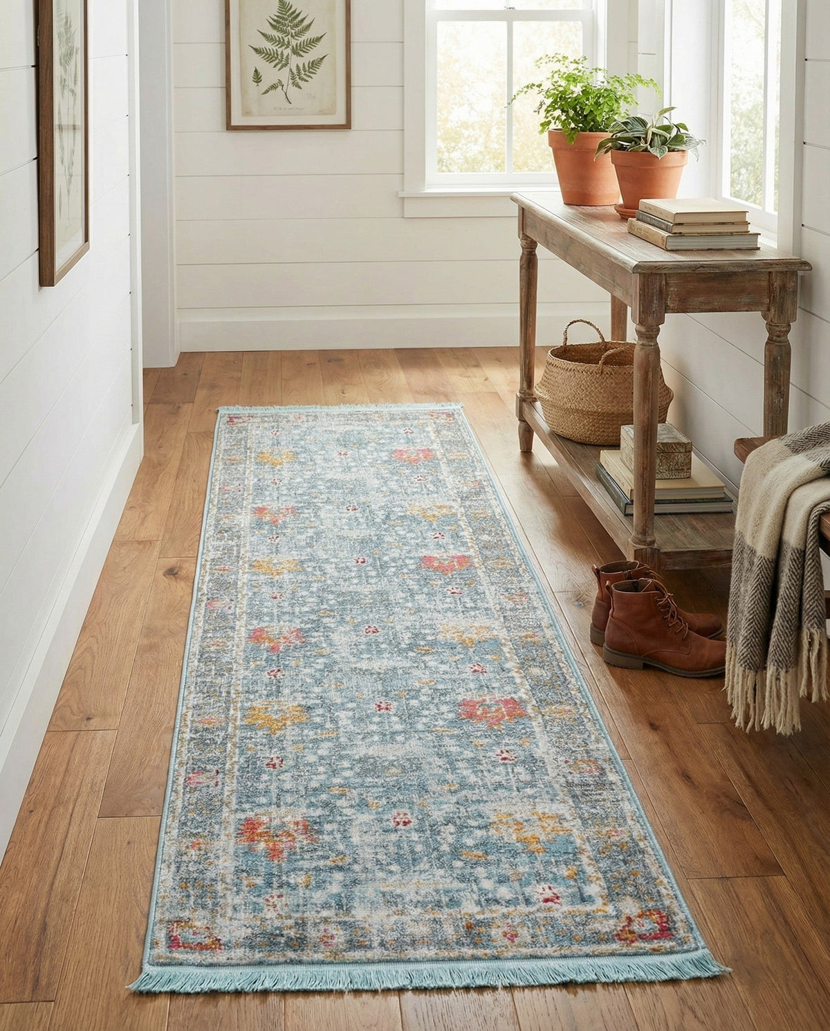Arcadia Rugs Collection Area Rug -  Olympus Runner Blue  lifestyle 150