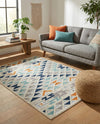 Bahama Breeze Outdoor Collection Area Rug -  Andros Rectangle Gray  lifestyle 4
