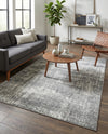 Bloomsbury Elegance Collection Area Rug -  Belgravia Rectangle Gray  lifestyle 59