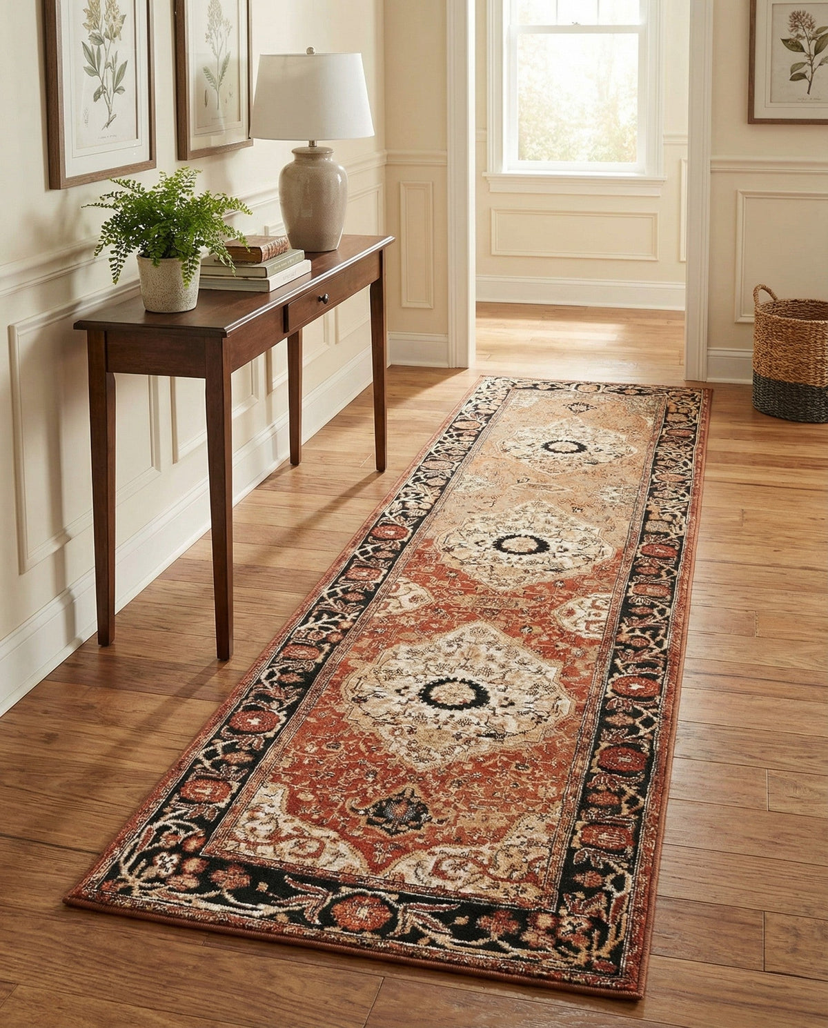 Patio Heritage Collection Area Rug -  Gazebo Runner Multi  lifestyle 86