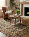 Neptune Elegance Collection Area Rug -  Galatea (Green) Square Green  lifestyle 33