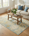 Seaside Blooms Collection Area Rug -  Shalimar Rectangle Soft Blue  lifestyle 6