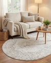 Cambridge Classics Collection Area Rug -  Magdalene (Ivory) Oval Ivory  lifestyle 69