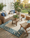 Savannah Escape Collection Area Rug - Serengeti Rectangle Ivory  lifestyle 23