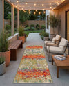 Urban Terrace Collection Area Rug -  Terrace Runner Multi  lifestyle 52