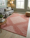 Urban Terrace Collection Area Rug -  Chelsea (Rust Red) Rectangle Rust Red  lifestyle 14