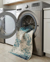 Colorburst Oasis Collection Area Rug -  Tropic Runner Blue  lifestyle 66
