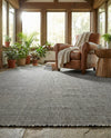 Jill Zarin Sedona Oasis Outdoor Collection Area Rug - Coconino (Black Sky) Rectangle Black Sky  lifestyle 10