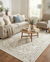 Sanctuary Retreat Collection Area Rug -  Retreat Rectangle Snow White  lifestyle 14