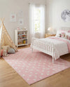 Wonder Tykes Collection Area Rug -  Mosaic Rectangle Pink  lifestyle 18