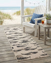 Seaside Haven Rugs Collection Area Rug -  Seabreeze Runner Beige  lifestyle 66