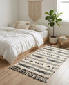 Sonoran Collection Area Rug - Montezuma Rectangle Charcoal  lifestyle 75