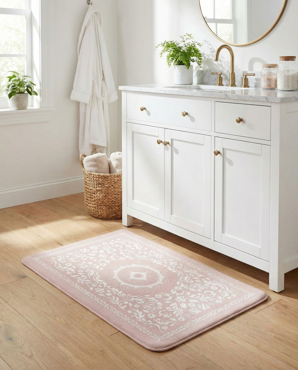 Cozy Mat Collection Area Rug -  Bower Rectangle Beige  lifestyle 5