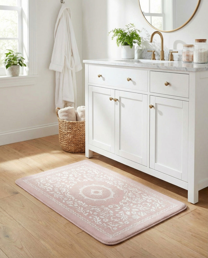 Cozy Mat Collection Area Rug -  Bower Rectangle Beige  lifestyle 5