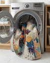 Colorburst Oasis Collection Area Rug -  Marina Round Ivory  lifestyle 64