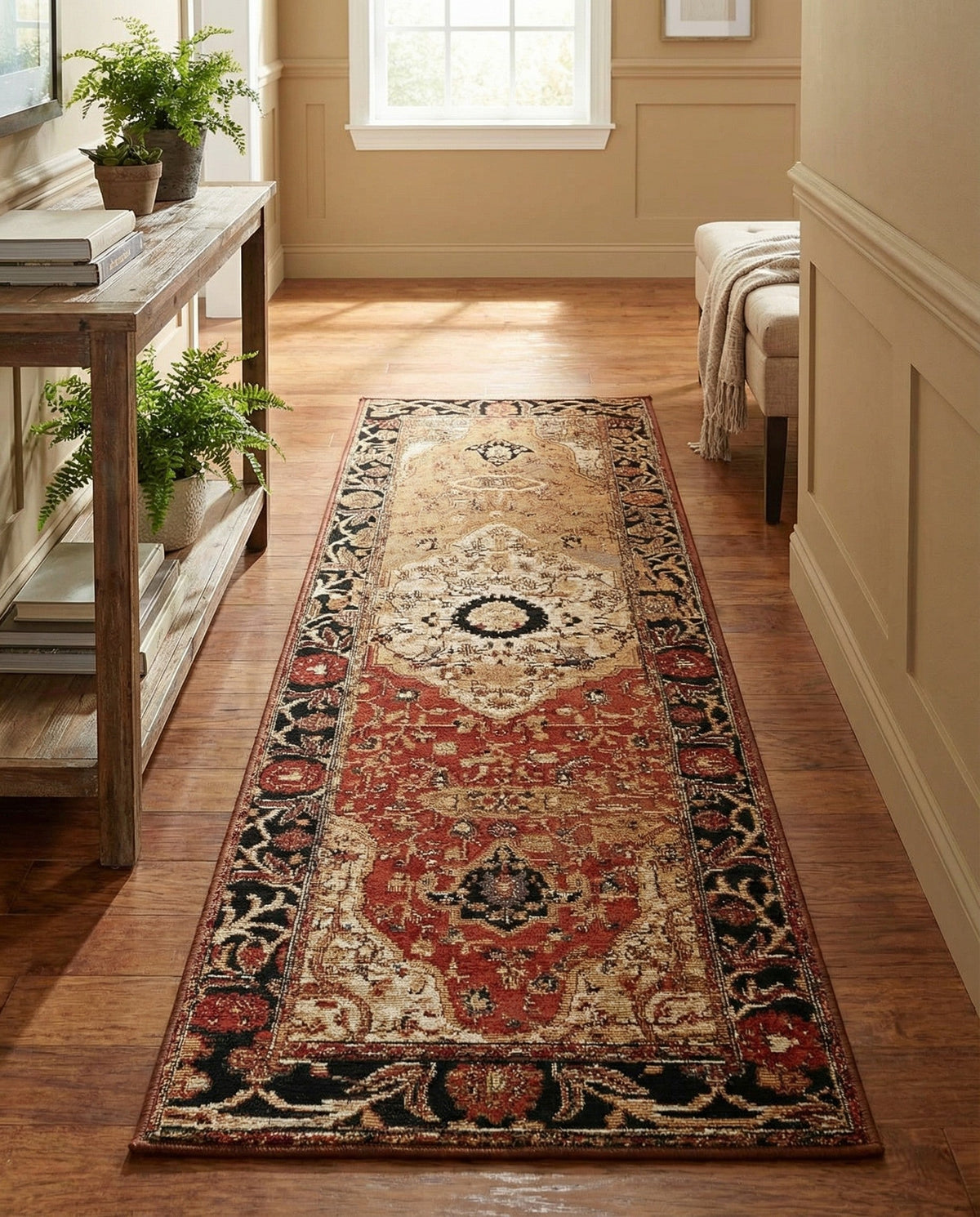 Patio Heritage Collection Area Rug -  Gazebo Runner Multi  lifestyle 39