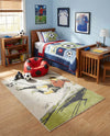 Wonder Tykes Collection Area Rug -  Mirage Rectangle Gray  lifestyle 6