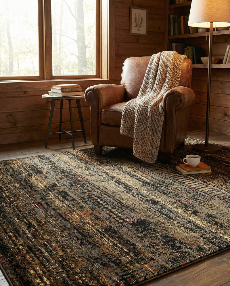 Neptune Elegance Collection Area Rug -  Nereid Rectangle Blue  lifestyle 39