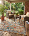 Patio Heritage Collection Area Rug -  Oasis Rectangle Multi  lifestyle 20