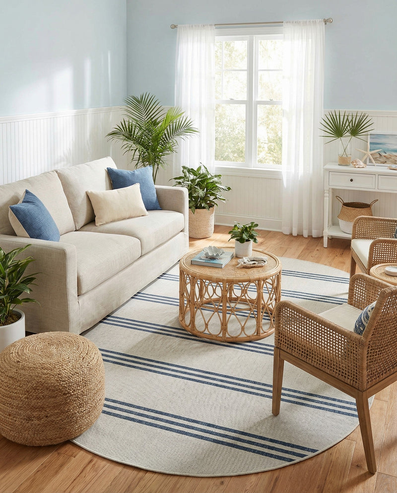Urban Oasis Rugs Collection Area Rug -  District (Ivory) Oval Ivory  lifestyle 22