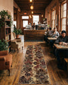 Bistro Lounge Collection Area Rug -  Piccolo Runner Beige  lifestyle 71