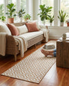 Urban Oasis Rugs Collection Area Rug -  Rooftop (Beige) Runner Beige  lifestyle 52