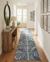 Cascade Range Collection Area Rug - Hood (Blue Gray) Runner Blue Gray  lifestyle 67