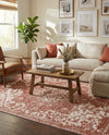 Urban Oasis Rugs Collection Area Rug -  Penthouse (Rust Red) Rectangle Rust Red  lifestyle 14
