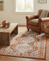 Savannah Elegance Collection Area Rug -  Tybee (Terracotta) Rectangle Terracotta  lifestyle 29