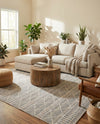 Savannah Pergola Collection Area Rug -  Glade Rectangle Gray  lifestyle 25