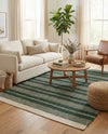 Marina Collection Area Rug - Marina Rectangle Hunter Green  lifestyle 45