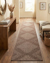 Urban Terrace Collection Area Rug -  Chelsea (Brown) Runner Brown  lifestyle 81