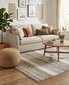 Sienna Collection Area Rug -  Amalfi Rectangle Cloud Gray  lifestyle 23